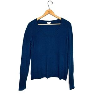 Oats | Teal Blue Cashmere Sweater Size Medium